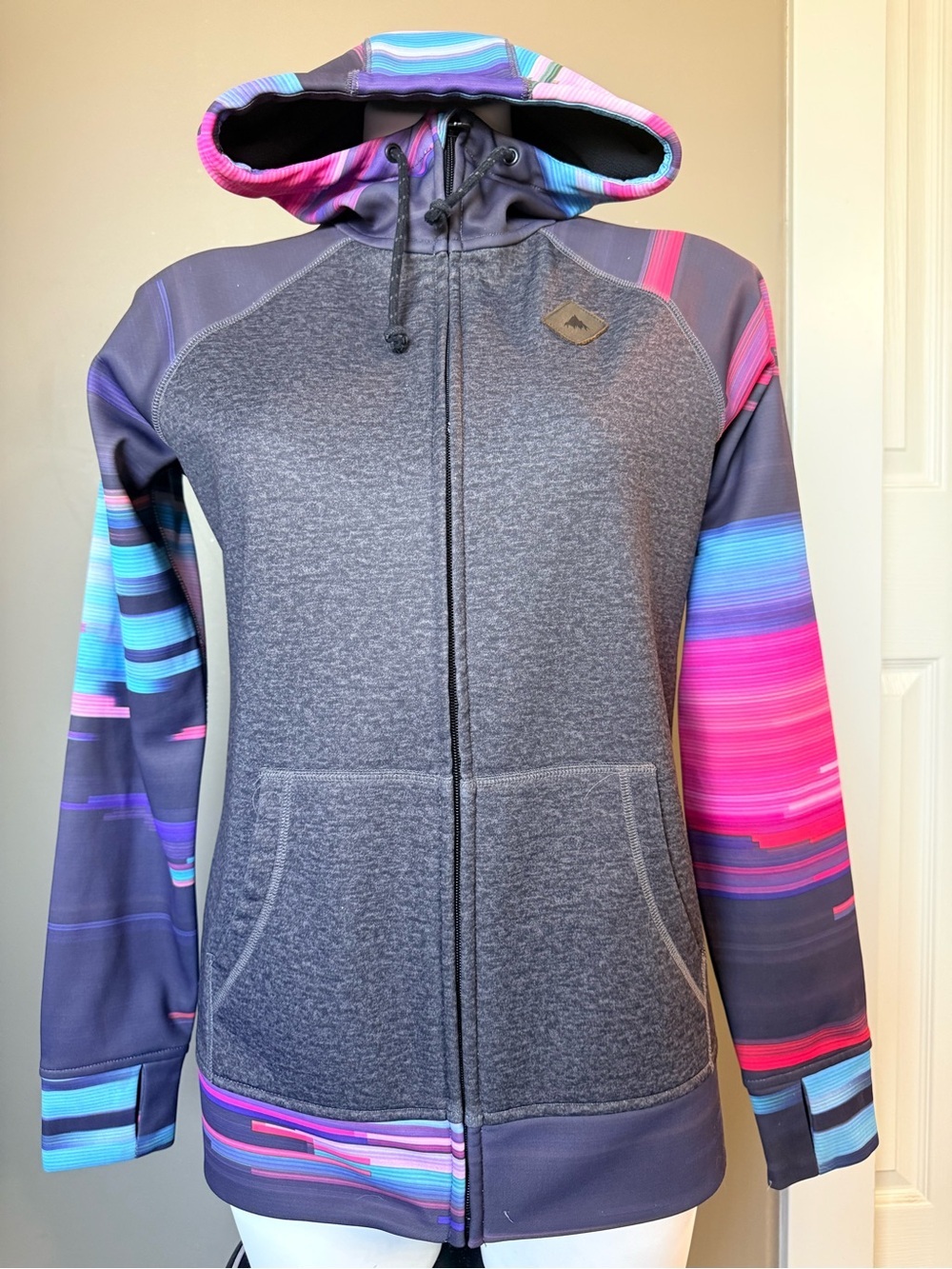 Burton Dry Ride Zip Up Hooded Ski Snow Jacket Women’s